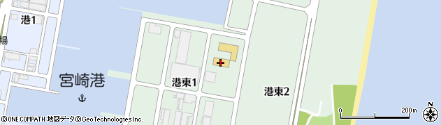 いすゞ自動車九州株式会社　宮崎サービスセンター周辺の地図