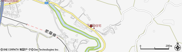 鹿児島県霧島市横川町中ノ2510周辺の地図