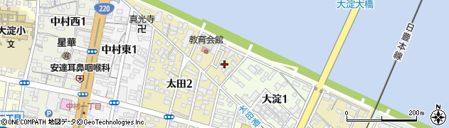 太田緑地広場周辺の地図