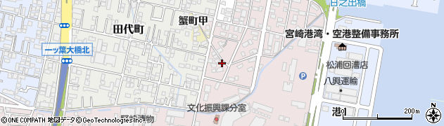 宮崎県宮崎市小戸町23周辺の地図