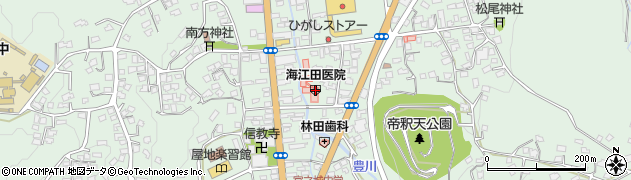 海江田医院周辺の地図