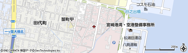 宮崎県宮崎市小戸町42周辺の地図