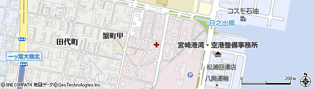宮崎県宮崎市小戸町43周辺の地図