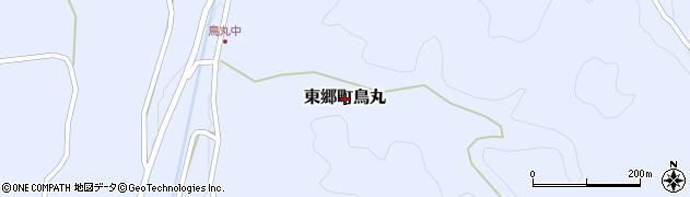 鹿児島県薩摩川内市東郷町鳥丸周辺の地図