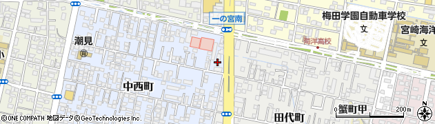 ソフトマックス宮崎支店周辺の地図
