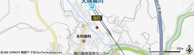 鹿児島県霧島市横川町中ノ43周辺の地図