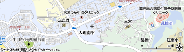 宮崎県宮崎市大塚町大迫南平4438周辺の地図
