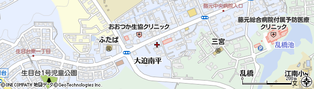 宮崎県宮崎市大塚町大迫南平4437周辺の地図
