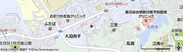 宮崎県宮崎市大塚町大迫南平4452周辺の地図