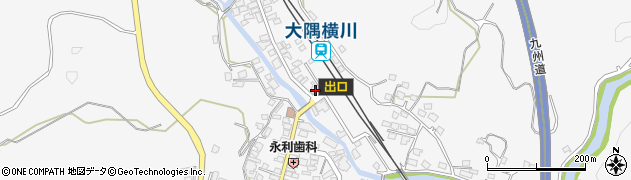 鹿児島県霧島市横川町中ノ40周辺の地図
