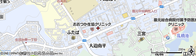 宮崎県宮崎市大塚町大迫南平4488周辺の地図