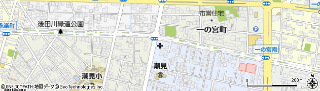 宮崎県宮崎市中西町1周辺の地図