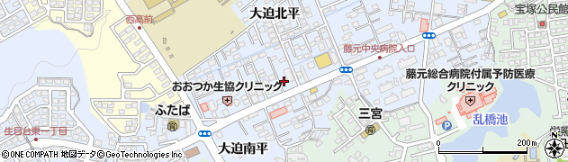 宮崎県宮崎市大塚町大迫南平4483周辺の地図