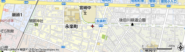 有限会社サポート宮崎周辺の地図