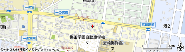 株式会社ケイワード九州　宮崎営業所周辺の地図