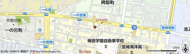 宮崎中央会計事務所周辺の地図