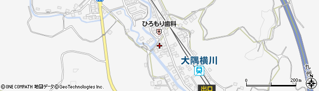 鹿児島県霧島市横川町中ノ11周辺の地図
