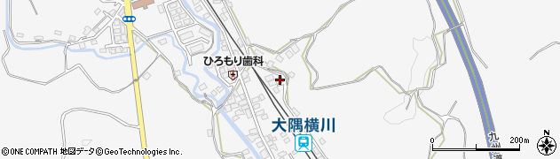 鹿児島県霧島市横川町中ノ4周辺の地図