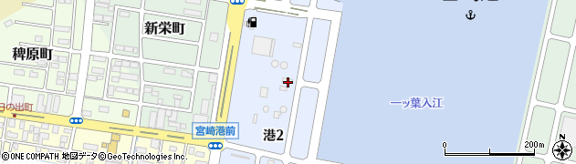 株式会社トクヤマ宮崎サービスステーション周辺の地図