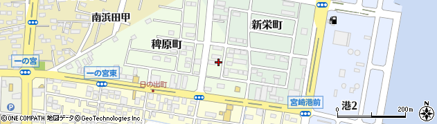 ダスキン延和稗原サービスマスター周辺の地図