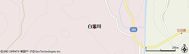 鹿児島県さつま町（薩摩郡）白男川周辺の地図
