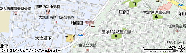 宮崎県宮崎市大坪町（寺山大迫）周辺の地図