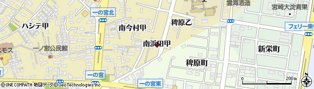 宮崎県宮崎市吉村町（南浜田甲）周辺の地図