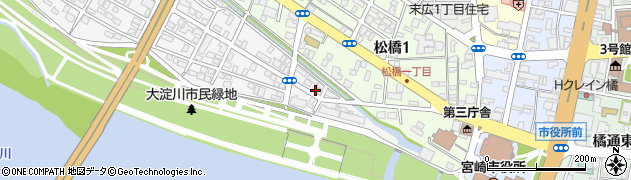 九州総合サービス株式会社　宮崎支社調査グループ周辺の地図