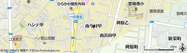 宮崎県宮崎市吉村町（南今村甲）周辺の地図