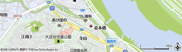 宮崎県宮崎市福島町下ノ町周辺の地図