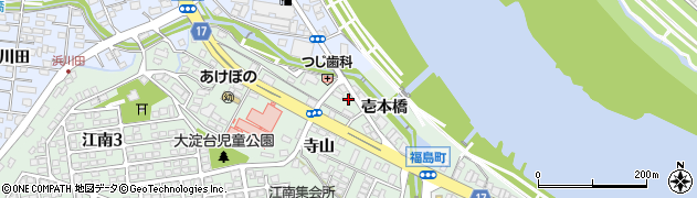 宮崎県宮崎市福島町（下ノ町）周辺の地図