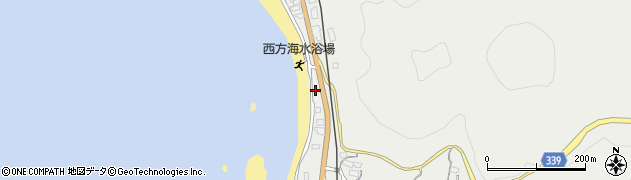 鹿児島県薩摩川内市西方町1218周辺の地図