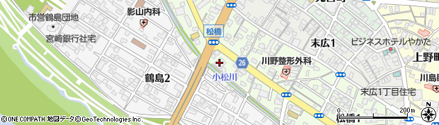 宮崎県火災共済協同組合周辺の地図