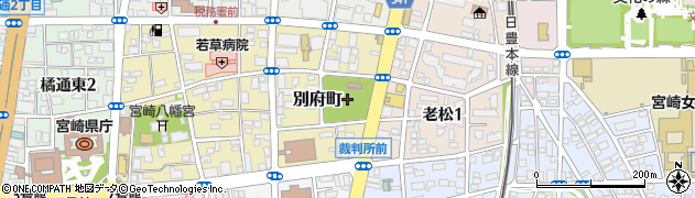 栄町街区公園周辺の地図
