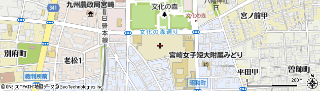 宮崎県宮崎市浄土江町周辺の地図