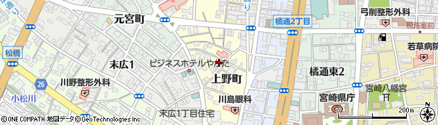 岡元鍼灸院周辺の地図