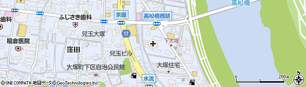 宮崎県宮崎市大塚町流合5078周辺の地図