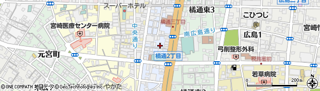 橘通３番街商店街振興組合周辺の地図