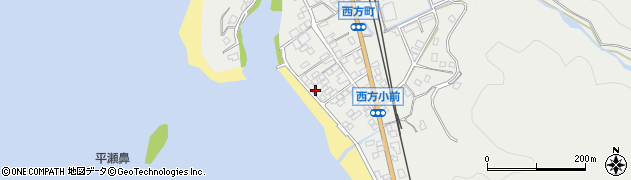 鹿児島県薩摩川内市西方町1175-23周辺の地図