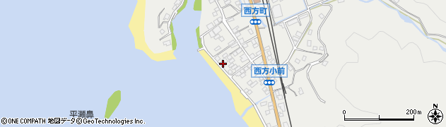 鹿児島県薩摩川内市西方町1214周辺の地図
