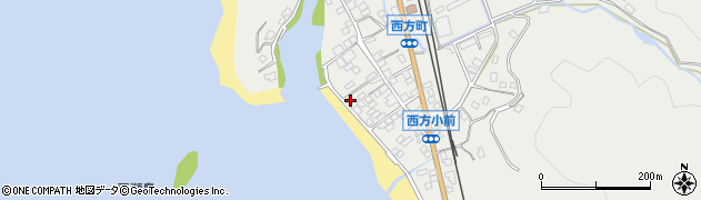 鹿児島県薩摩川内市西方町1175-28周辺の地図