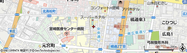 辛麺 東風屋周辺の地図