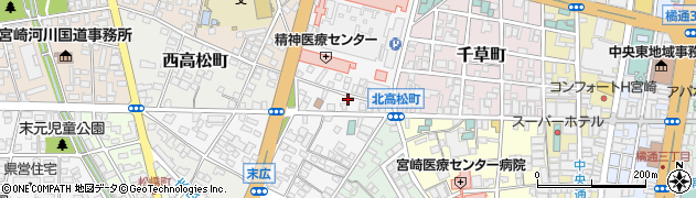 富山治療院周辺の地図