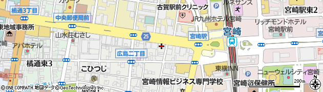 日本無線株式会社　宮崎営業所周辺の地図