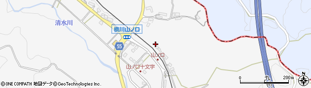 鹿児島県霧島市横川町中ノ2053周辺の地図
