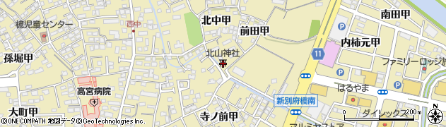 宮崎県宮崎市吉村町北中甲1209周辺の地図