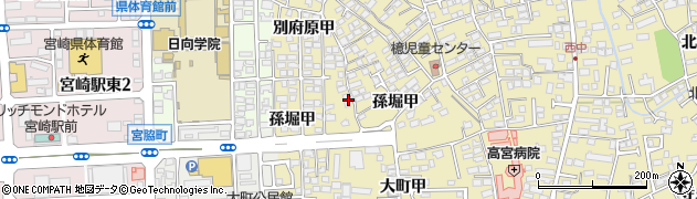 宮崎県宮崎市吉村町別府原甲1757周辺の地図