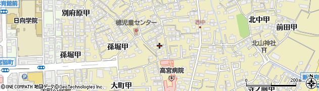 宮崎県宮崎市吉村町平塚甲1912周辺の地図