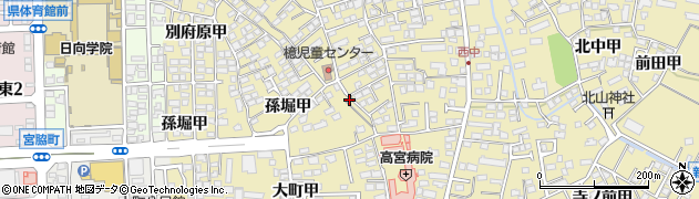 宮崎県宮崎市吉村町平塚甲1909周辺の地図