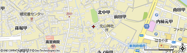 宮崎県宮崎市吉村町北中甲1258周辺の地図